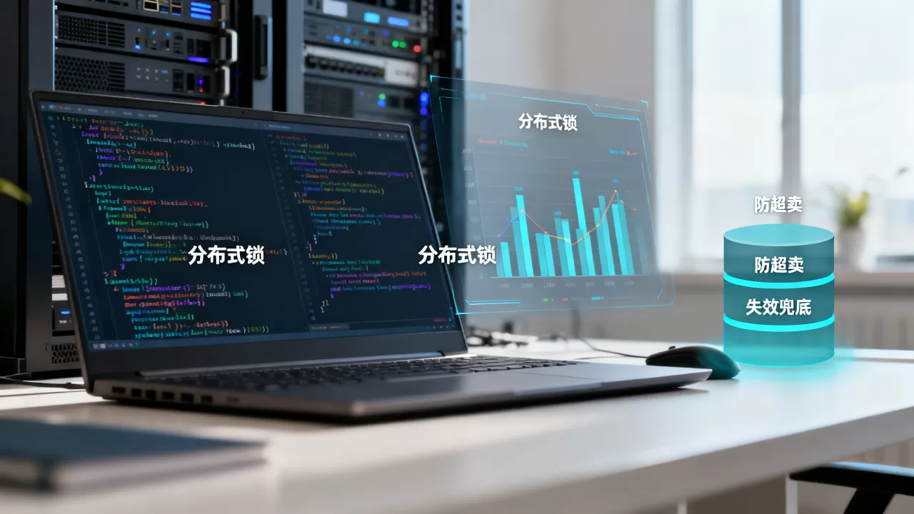 防超卖的分布式锁如何选型,失效兜底怎么办? 防超卖的分布式锁如何选型,失效兜底怎么办?