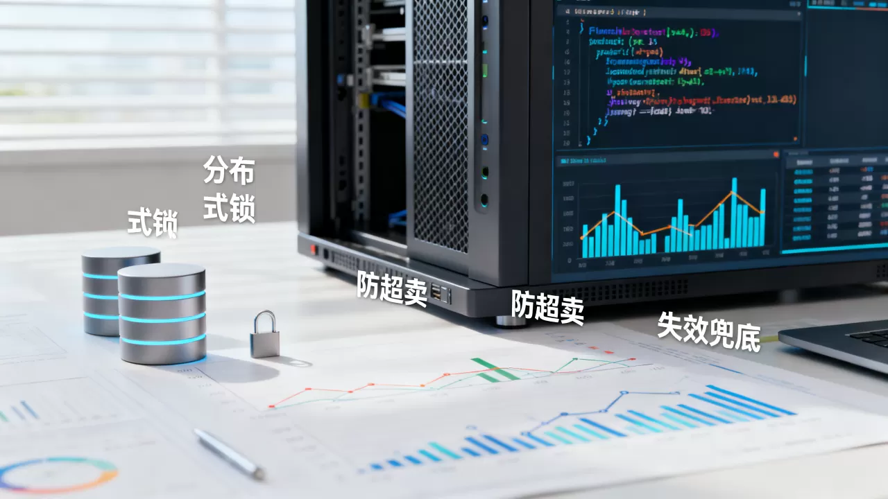防超卖的分布式锁如何选型,失效兜底怎么办? 防超卖的分布式锁如何选型,失效兜底怎么办?