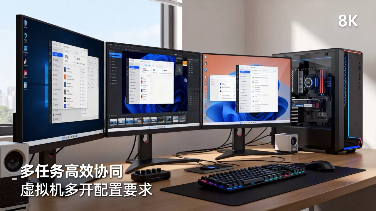 多屏虚拟机怎样做到多任务高效协同,虚拟机多开需要什么配置? 多屏虚拟机怎样做到多任务高效协同,虚拟机多开需要什么配置?