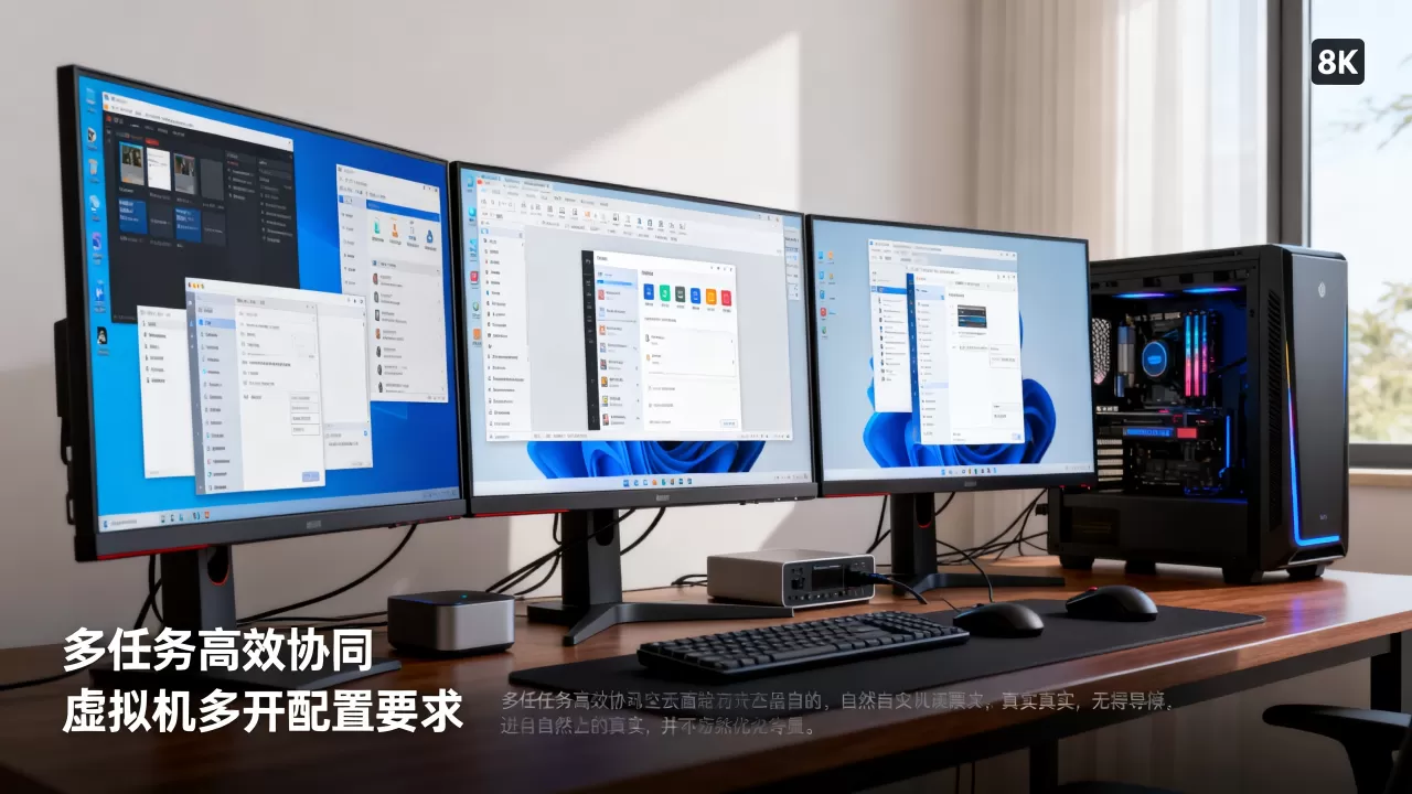 多屏虚拟机怎样做到多任务高效协同,虚拟机多开需要什么配置? 多屏虚拟机怎样做到多任务高效协同,虚拟机多开需要什么配置?