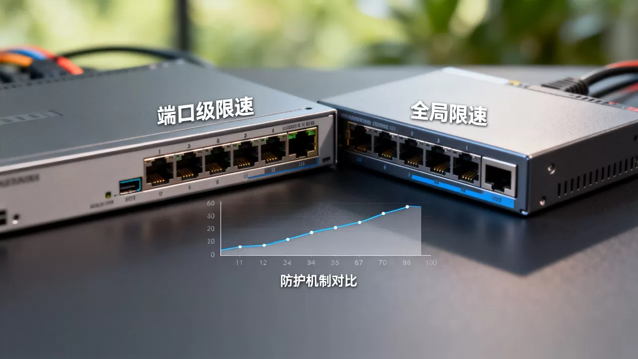 端口级限速与全局限速防护如何取舍,端口限速和全局限速哪个好 端口级限速与全局限速防护如何取舍,端口限速和全局限速哪个好