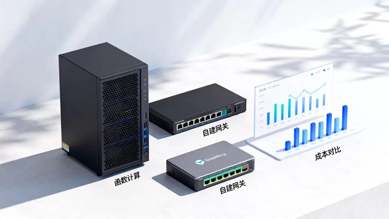 轻量接口该用函数计算还是自建网关,哪个成本更低 轻量接口该用函数计算还是自建网关,哪个成本更低