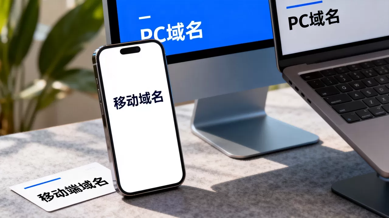 移动域名是什么?,移动端域名和PC域名区别? 移动域名是什么?,移动端域名和PC域名区别?