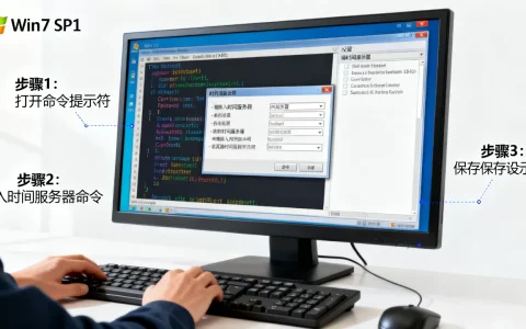 Win7 SP1怎么改时间服务器命令,操作步骤详解