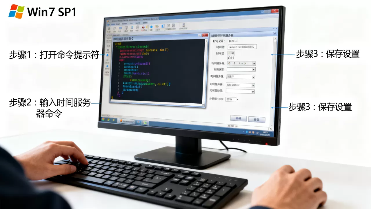 Win7 SP1怎么改时间服务器命令,操作步骤详解 Win7 SP1怎么改时间服务器命令,操作步骤详解