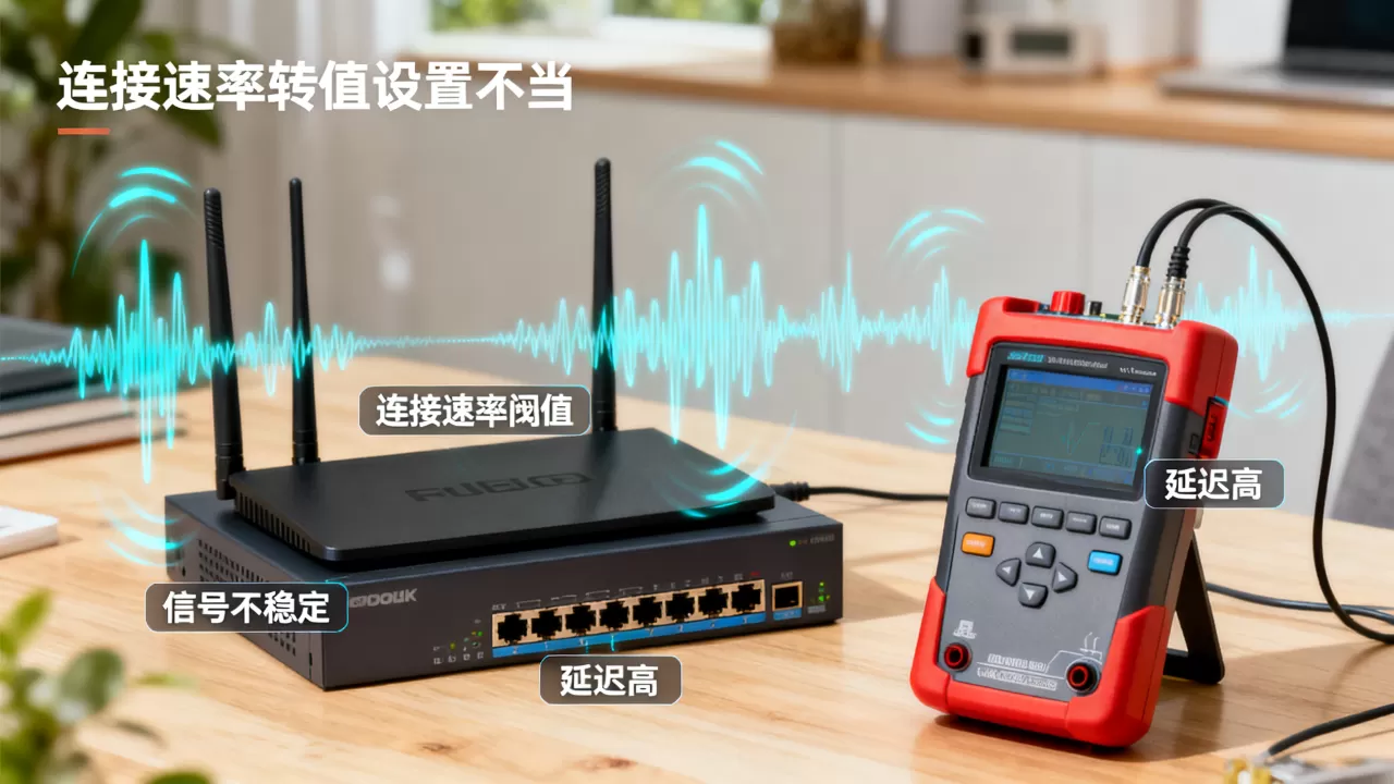 连接速率阈值设置不当会引发哪些故障,连接速率阈值多少合适? 连接速率阈值设置不当会引发哪些故障,连接速率阈值多少合适?