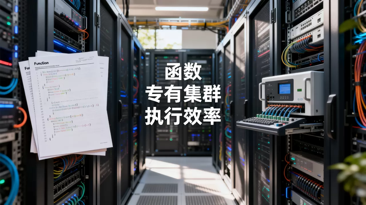 批处理作业用函数还是专有集群更划算,哪个执行效率更高? 批处理作业用函数还是专有集群更划算,哪个执行效率更高?