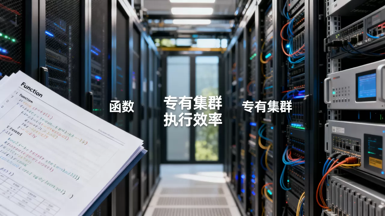 批处理作业用函数还是专有集群更划算,哪个执行效率更高? 批处理作业用函数还是专有集群更划算,哪个执行效率更高?