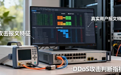 网络层如何分辨攻击报文与真实用户，怎么判断DDoS攻击？