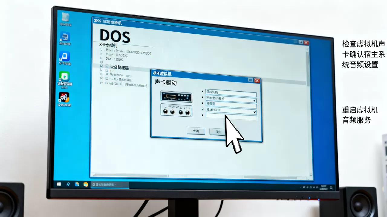 DOS虚拟机声卡没声音怎么办,虚拟机没有声音怎么解决? DOS虚拟机声卡没声音怎么办,虚拟机没有声音怎么解决?