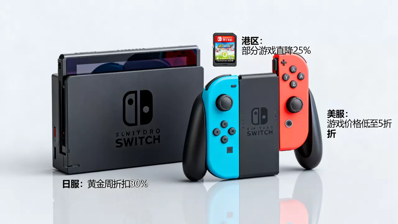 NS黄金周哪些服务器折扣最大,switch哪个区买游戏最便宜 NS黄金周哪些服务器折扣最大,switch哪个区买游戏最便宜