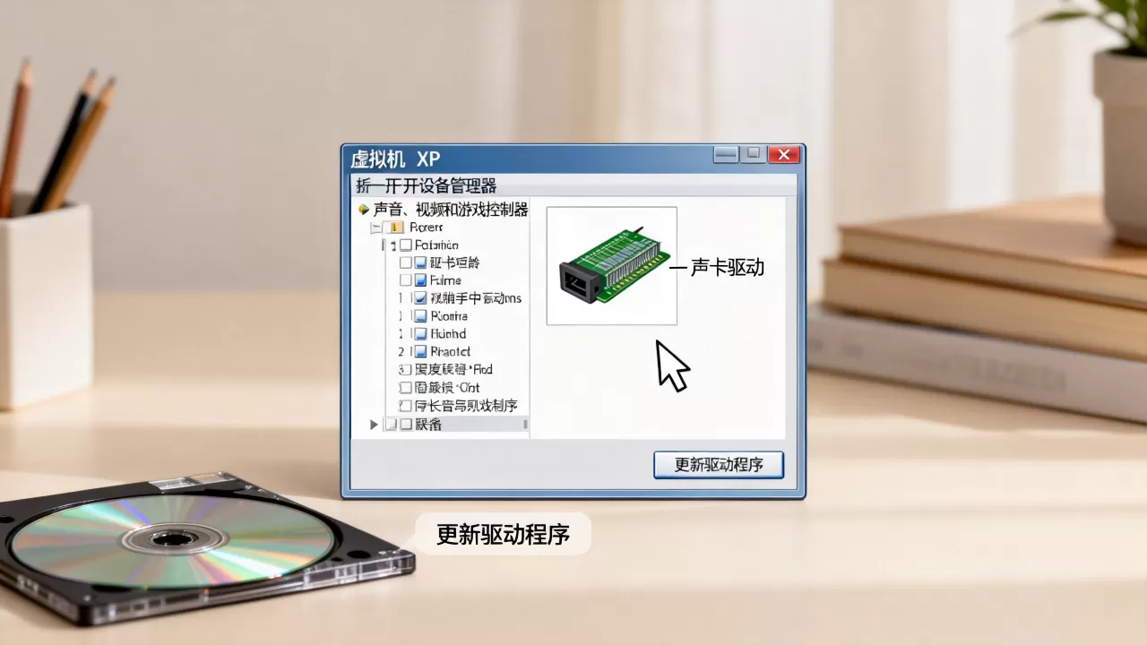 虚拟机xp声卡没声音怎么解决,虚拟机声卡驱动怎么装? 虚拟机xp声卡没声音怎么解决,虚拟机声卡驱动怎么装?