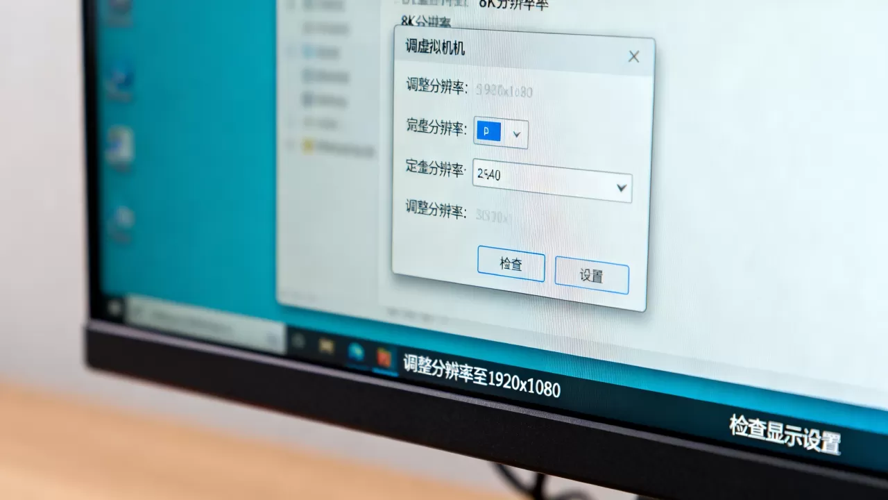虚拟机屏幕模糊怎么调分辨率?,虚拟机显示不全怎么办? 虚拟机屏幕模糊怎么调分辨率?,虚拟机显示不全怎么办?