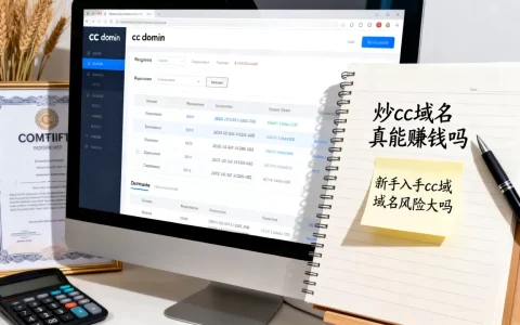 炒cc域名真能赚钱吗，新手入手cc域名风险大吗？