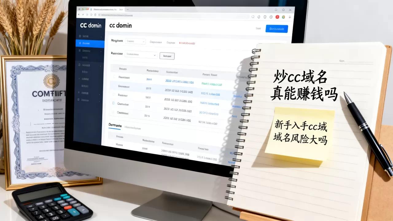 炒cc域名真能赚钱吗,新手入手cc域名风险大吗? 炒cc域名真能赚钱吗,新手入手cc域名风险大吗?