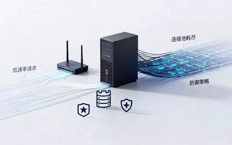 HTTP慢速攻击如何靠极低速率耗尽连接池，怎么防御？