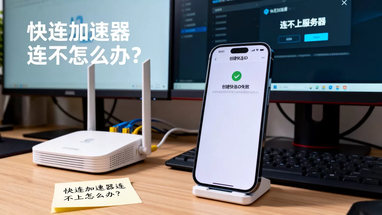创建快连ID失败连不上服务器咋办,快连加速器连不上怎么办? 创建快连ID失败连不上服务器咋办,快连加速器连不上怎么办?