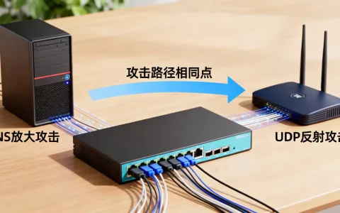 DNS放大与UDP反射在攻击路径上相同点在哪，有哪些？