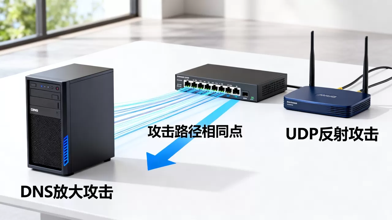 DNS放大与UDP反射在攻击路径上相同点在哪,有哪些? DNS放大与UDP反射在攻击路径上相同点在哪,有哪些?