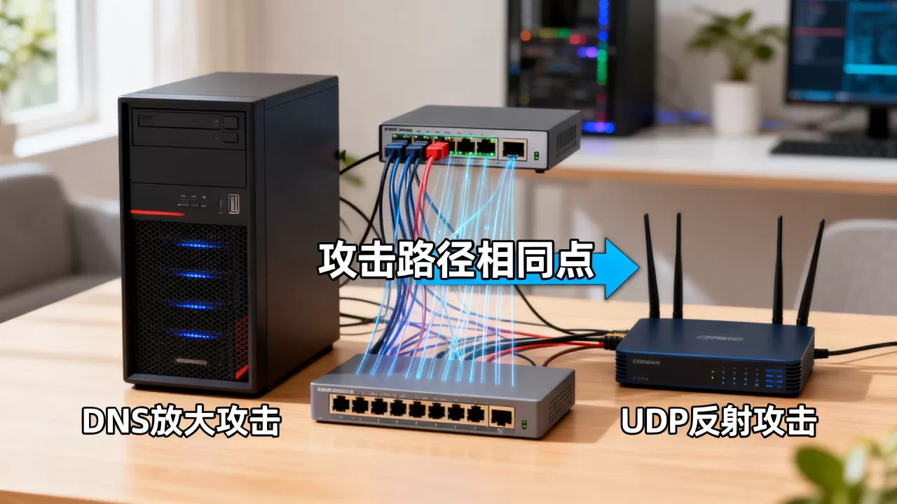 DNS放大与UDP反射在攻击路径上相同点在哪,有哪些? DNS放大与UDP反射在攻击路径上相同点在哪,有哪些?