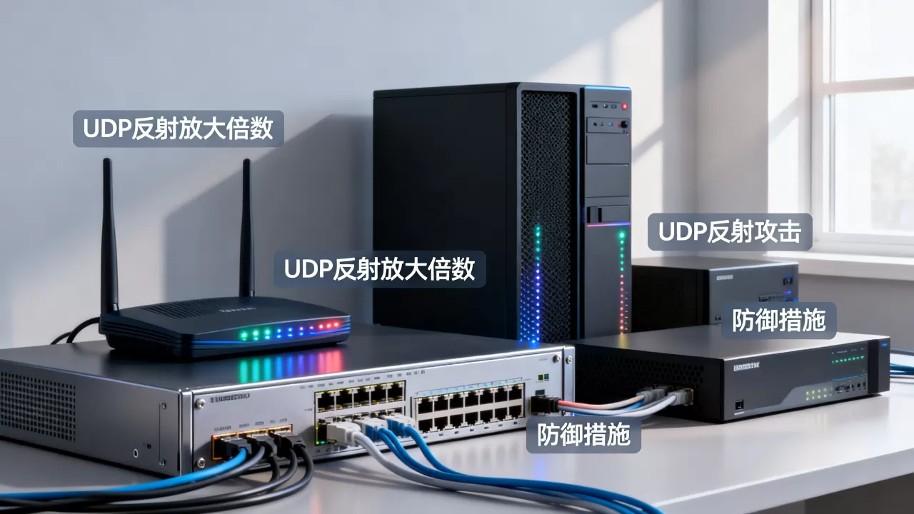 UDP反射放大倍数由什么决定,UDP反射攻击如何防御 UDP反射放大倍数由什么决定,UDP反射攻击如何防御