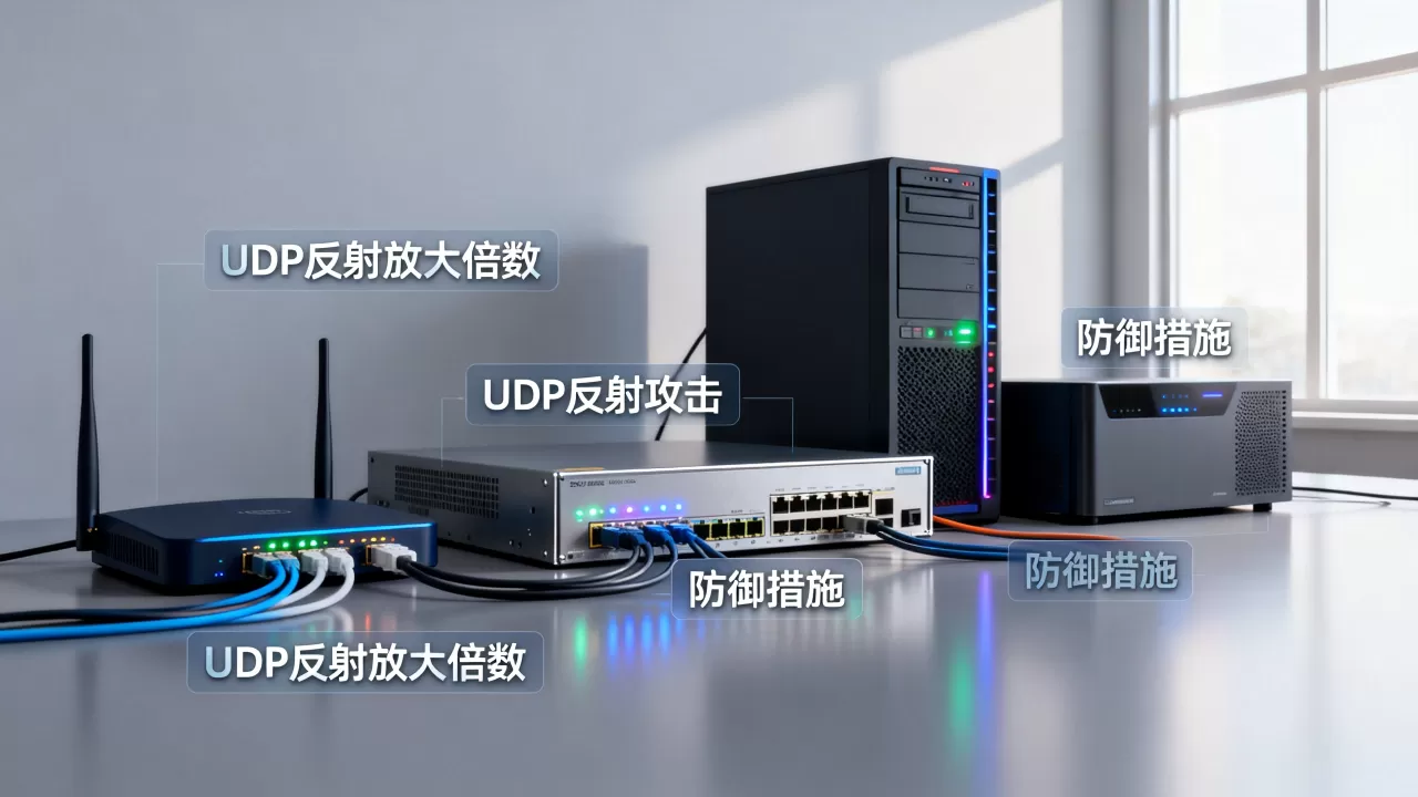 UDP反射放大倍数由什么决定,UDP反射攻击如何防御 UDP反射放大倍数由什么决定,UDP反射攻击如何防御