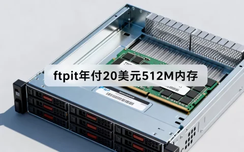 新年特惠ftpit年付20美元512M内存值得买吗，怎么样？