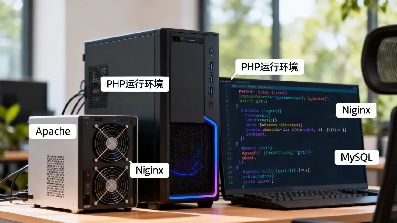 PHP能运行在哪些服务器软件上,php需要什么环境? PHP能运行在哪些服务器软件上,php需要什么环境?