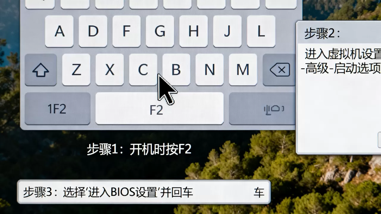虚拟机怎么进BIOS设置?,有哪些必看步骤 虚拟机怎么进BIOS设置?,有哪些必看步骤