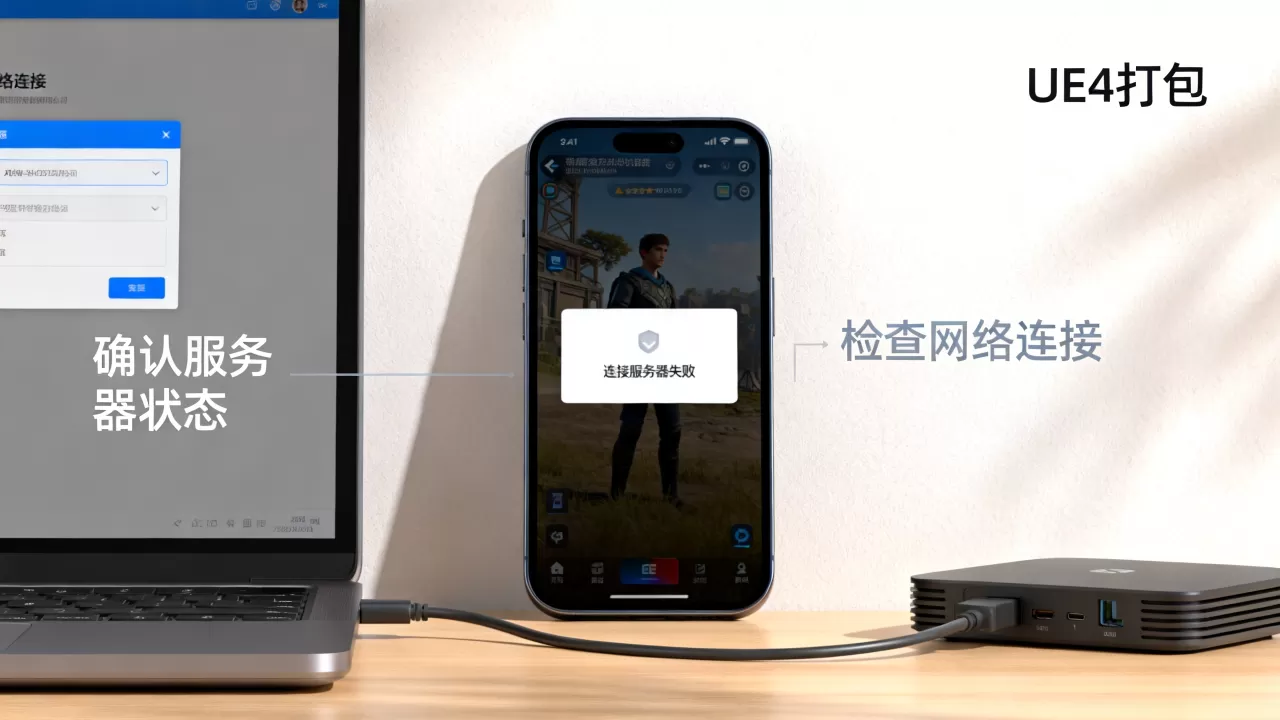 UE4打包手游为何连不上服务器,连接失败怎么解决? UE4打包手游为何连不上服务器,连接失败怎么解决?