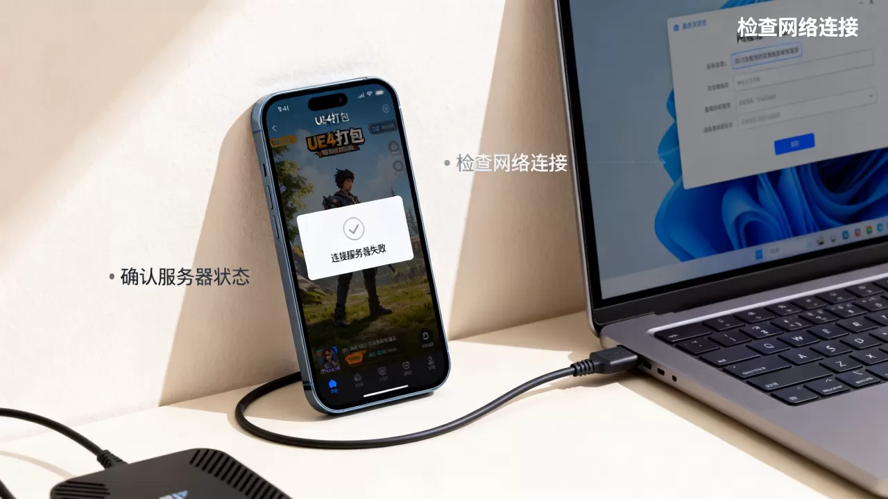 UE4打包手游为何连不上服务器,连接失败怎么解决? UE4打包手游为何连不上服务器,连接失败怎么解决?