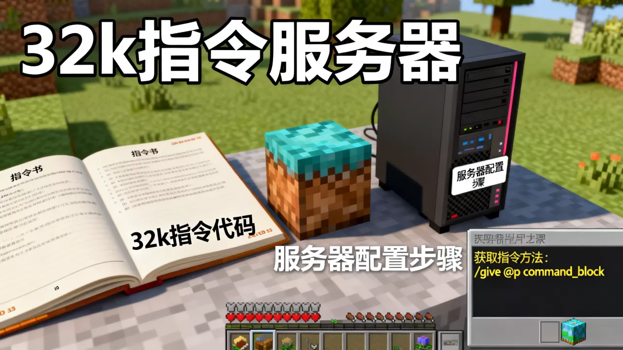 我的世界32k指令服务器怎么做,获取指令的方法有哪些 我的世界32k指令服务器怎么做,获取指令的方法有哪些