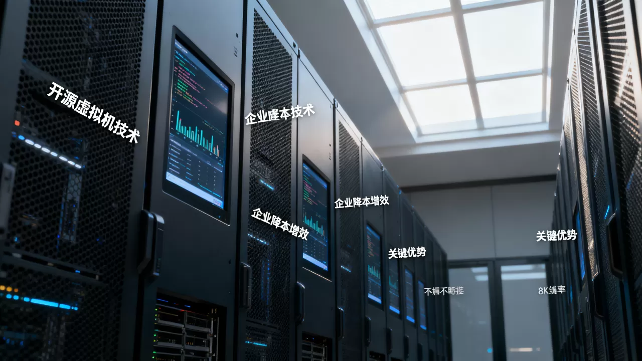 开源虚拟机技术如何助力企业降本增效,有哪些关键优势? 开源虚拟机技术如何助力企业降本增效,有哪些关键优势?