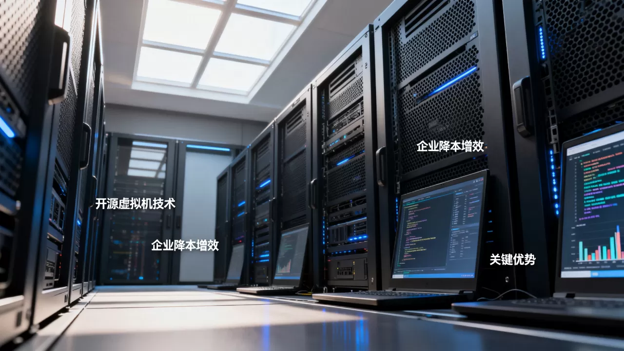 开源虚拟机技术如何助力企业降本增效,有哪些关键优势? 开源虚拟机技术如何助力企业降本增效,有哪些关键优势?