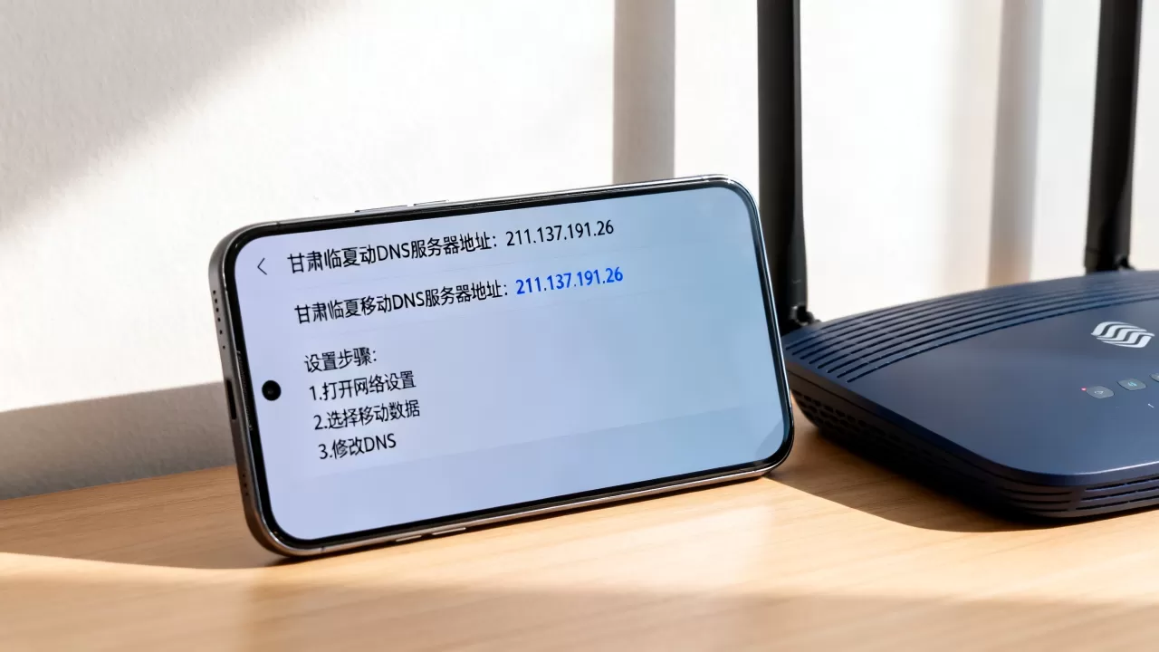 甘肃临夏移动DNS服务器地址是多少,怎么设置? 甘肃临夏移动DNS服务器地址是多少,怎么设置?