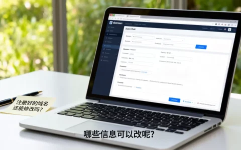 注册好的域名还能修改吗，哪些信息可以改呢？