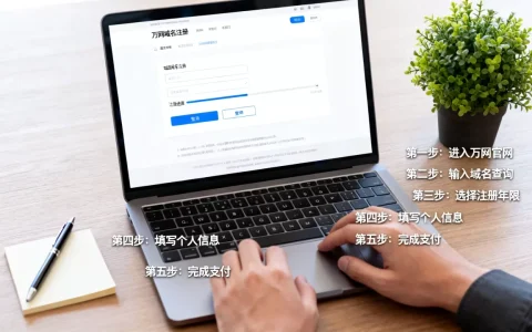 万网域名注册流程是怎样的？,新手怎么操作？