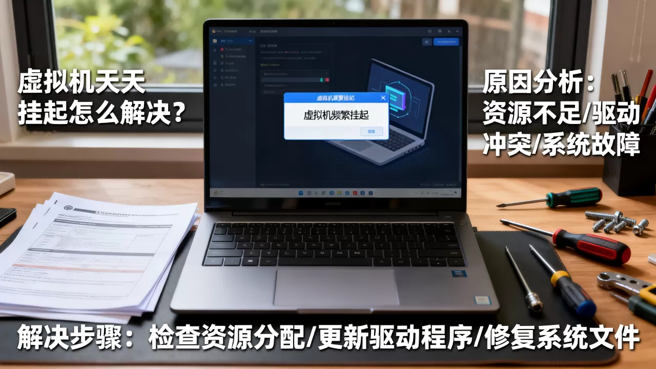 虚拟机天天挂起怎么解决?,是什么原因造成的 虚拟机天天挂起怎么解决?,是什么原因造成的