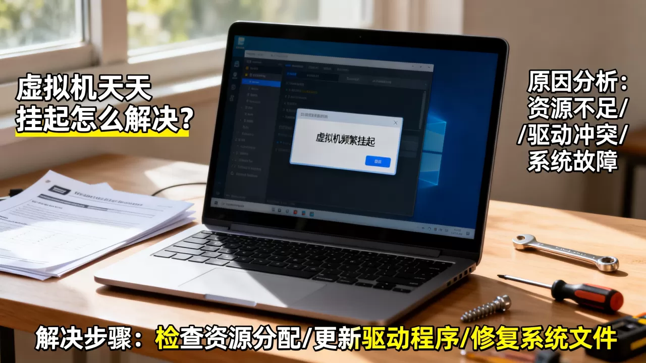 虚拟机天天挂起怎么解决?,是什么原因造成的 虚拟机天天挂起怎么解决?,是什么原因造成的