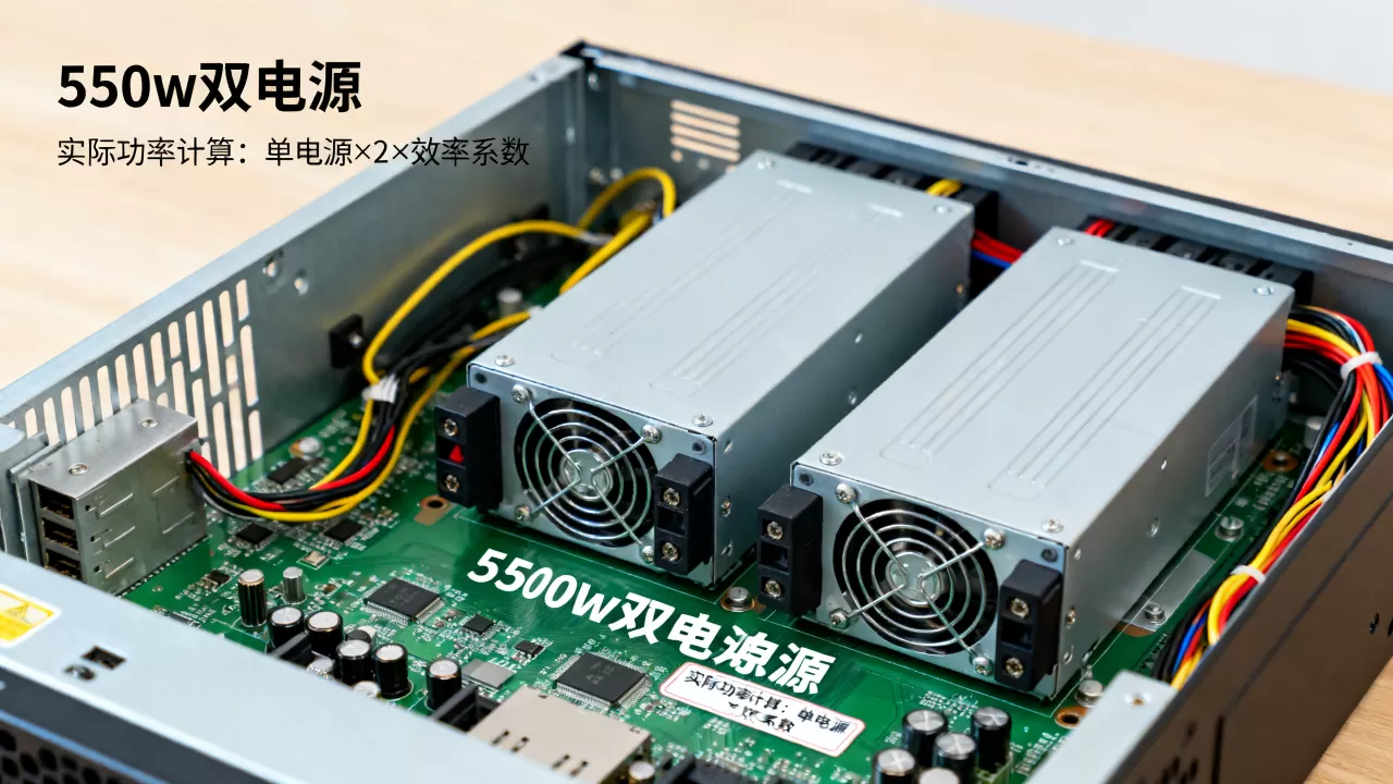 服务器550w双电源实际功率是多少,双电源服务器功耗如何计算 服务器550w双电源实际功率是多少,双电源服务器功耗如何计算