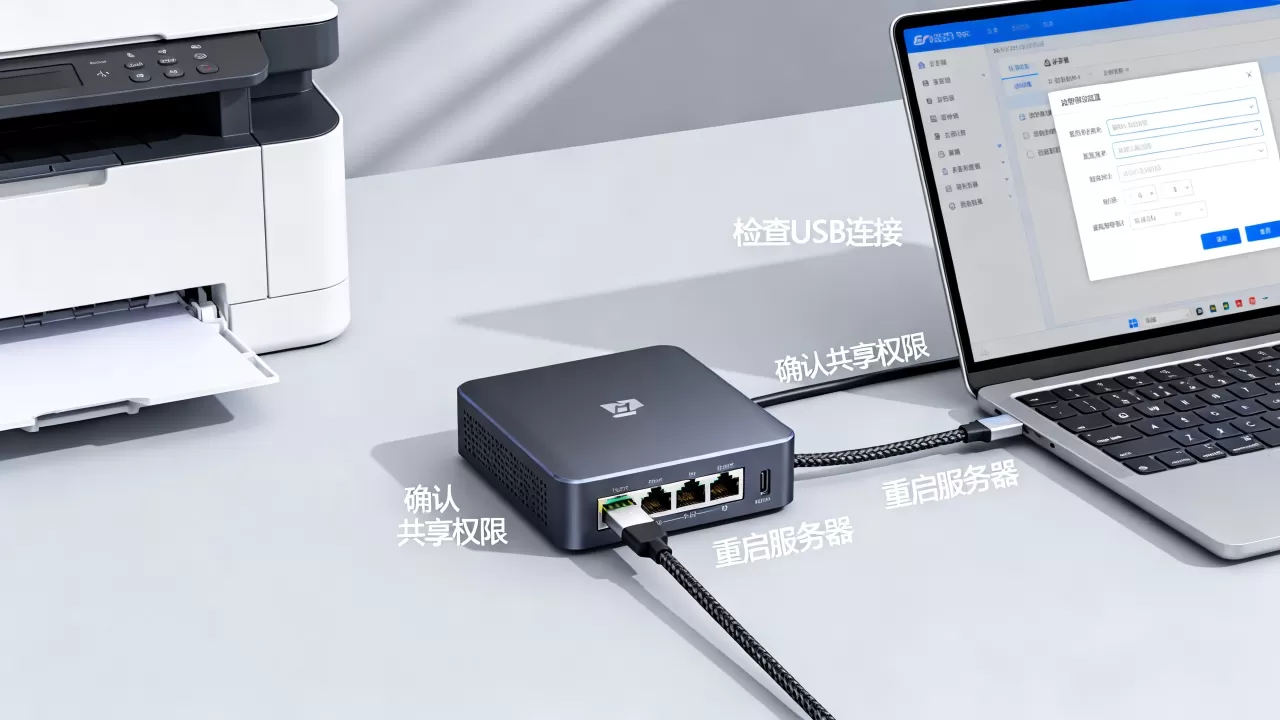 网络USB服务器打印机连接失败怎么解决?,打印机共享怎么设置 网络USB服务器打印机连接失败怎么解决?,打印机共享怎么设置