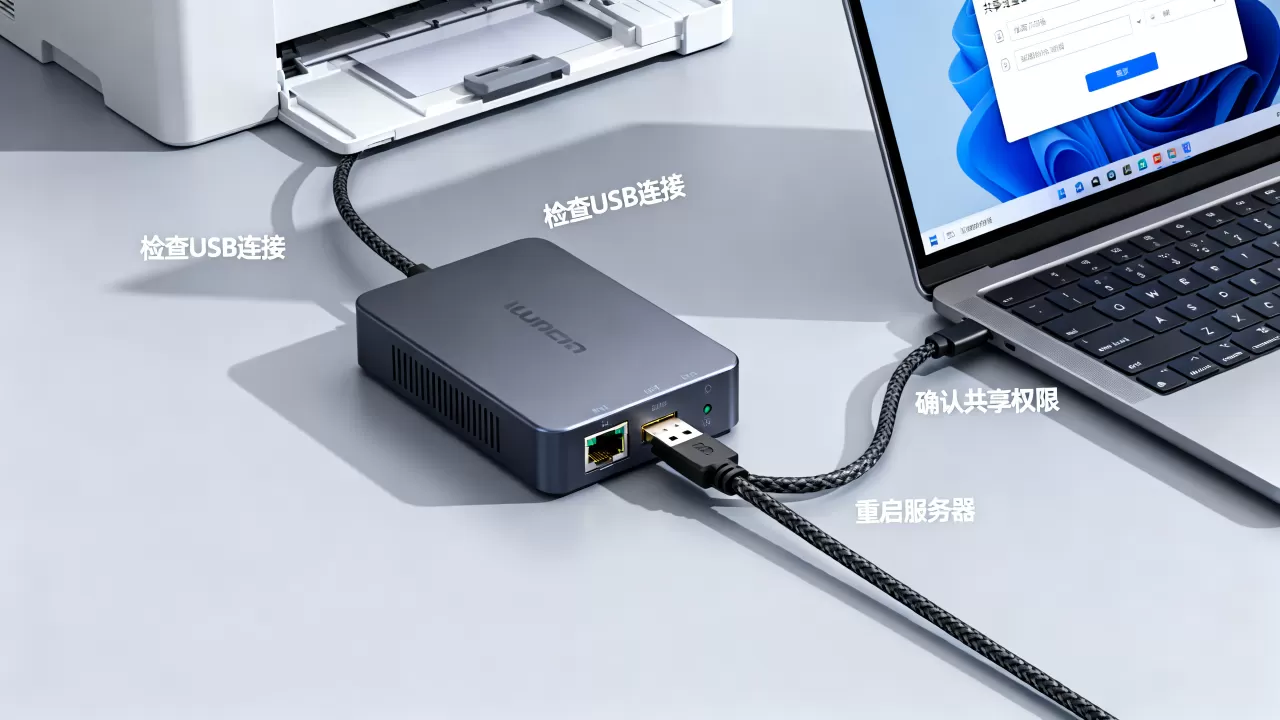 网络USB服务器打印机连接失败怎么解决?,打印机共享怎么设置 网络USB服务器打印机连接失败怎么解决?,打印机共享怎么设置