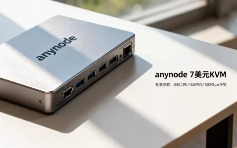 anynode 7美元KVM配置怎么样，值得买吗？
