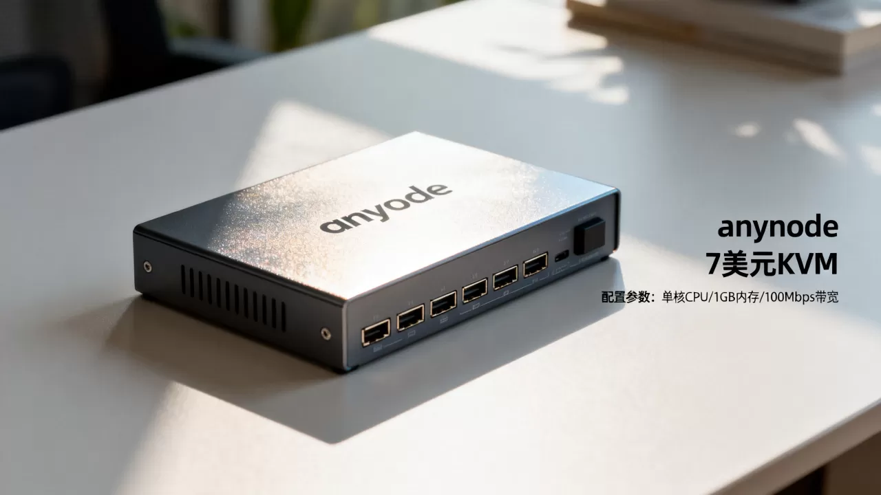 anynode 7美元KVM配置怎么样,值得买吗? anynode 7美元KVM配置怎么样,值得买吗?