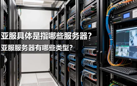 亚服具体是指哪些服务器，亚服服务器有哪些类型？