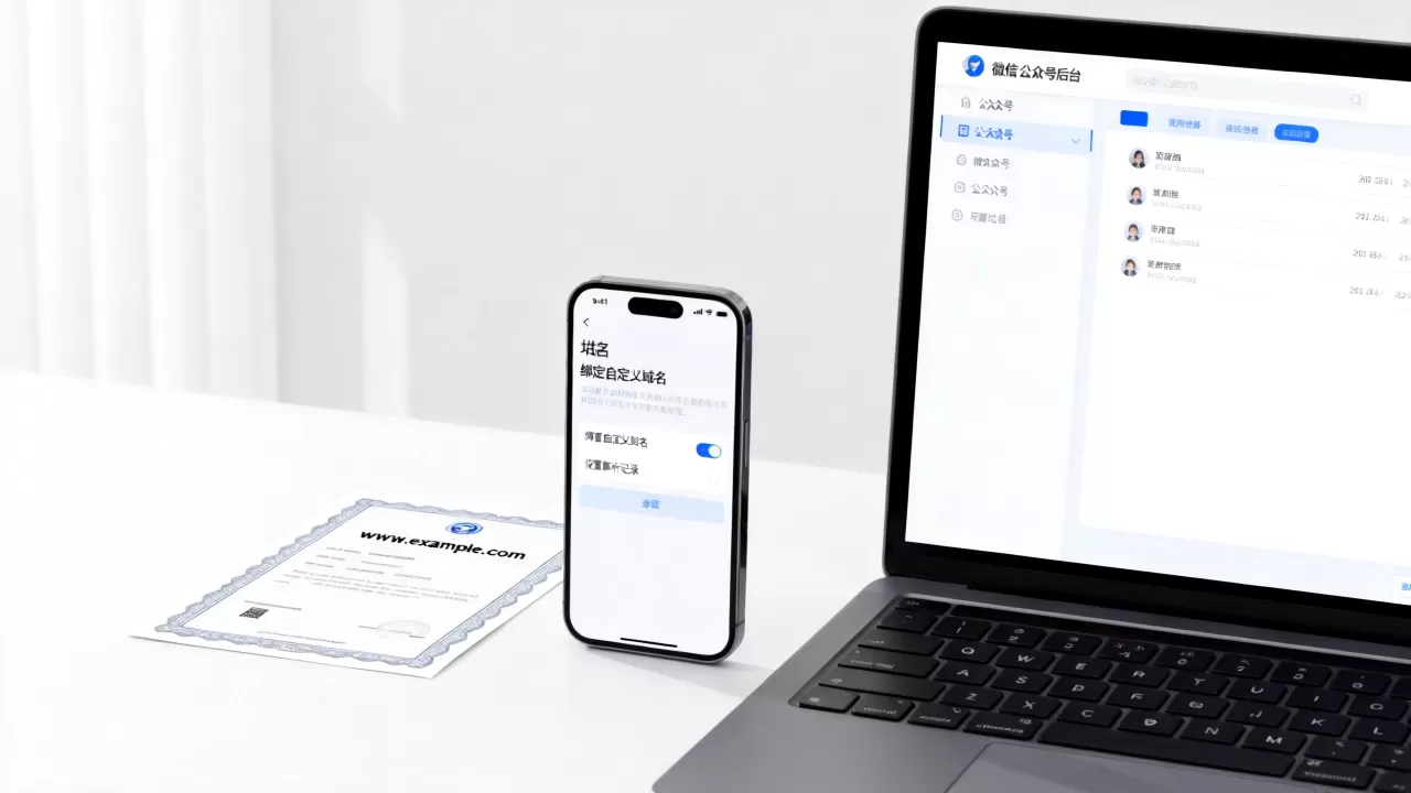 微信公众号能绑定自己的域名吗,公众号自定义域名怎么设置? 微信公众号能绑定自己的域名吗,公众号自定义域名怎么设置?
