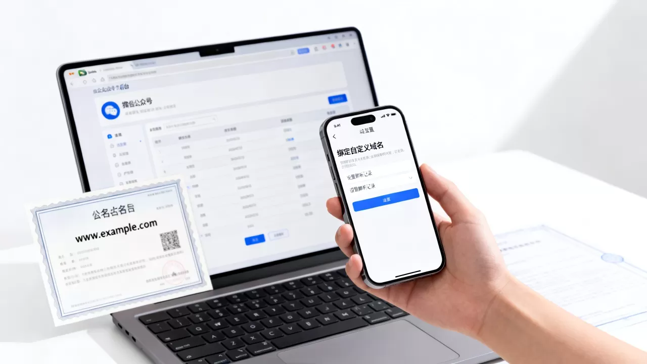 微信公众号能绑定自己的域名吗,公众号自定义域名怎么设置? 微信公众号能绑定自己的域名吗,公众号自定义域名怎么设置?