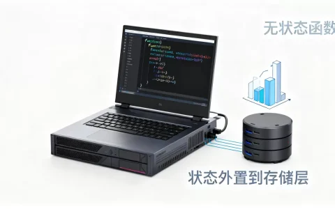 为什么函数无状态必须把状态外置到存储层，无状态函数如何保存状态