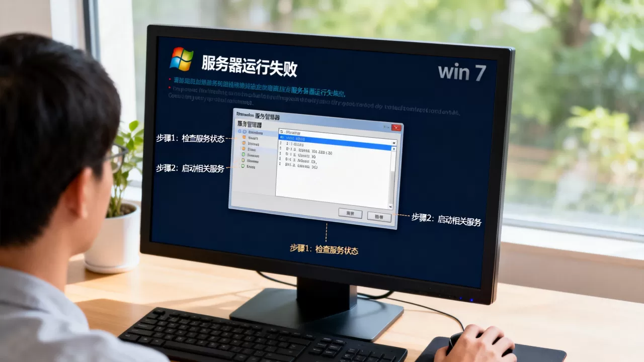 win7开机提示服务器运行失败怎么解决,如何修复服务器服务? win7开机提示服务器运行失败怎么解决,如何修复服务器服务?
