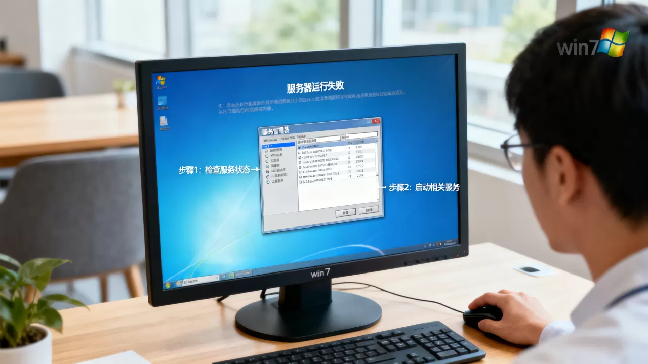 win7开机提示服务器运行失败怎么解决,如何修复服务器服务? win7开机提示服务器运行失败怎么解决,如何修复服务器服务?